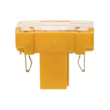 Berker 167602 Glühaggregat mit N-Klemme, 12 V AC/DC, 65 mA, Modul-Einsätze, gelb
