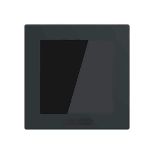 Busch-Jaeger SD/U12.63.11-825 Busch-Trevion® Display 2,4 Zoll, glas schwarz, Plattform 63, KNX