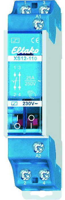Eltako XS12-200-230V Stromstoßschalter 2 Schließer 25 A, 250 AC