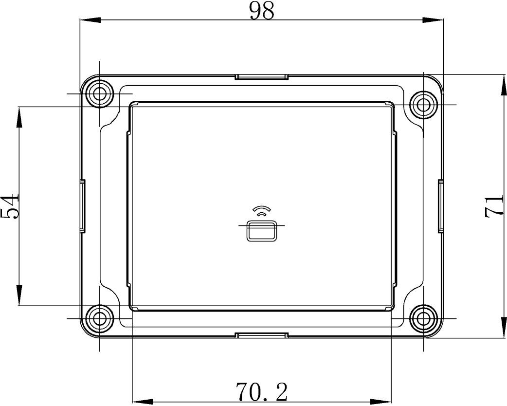 Busch-Jaeger 83172-281-101 Einbau-Transpondermodul für Zugangskontrolle