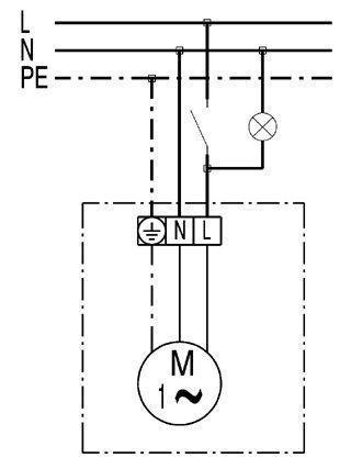 Maico EVN 15  Fensterventilator, Ø150mm