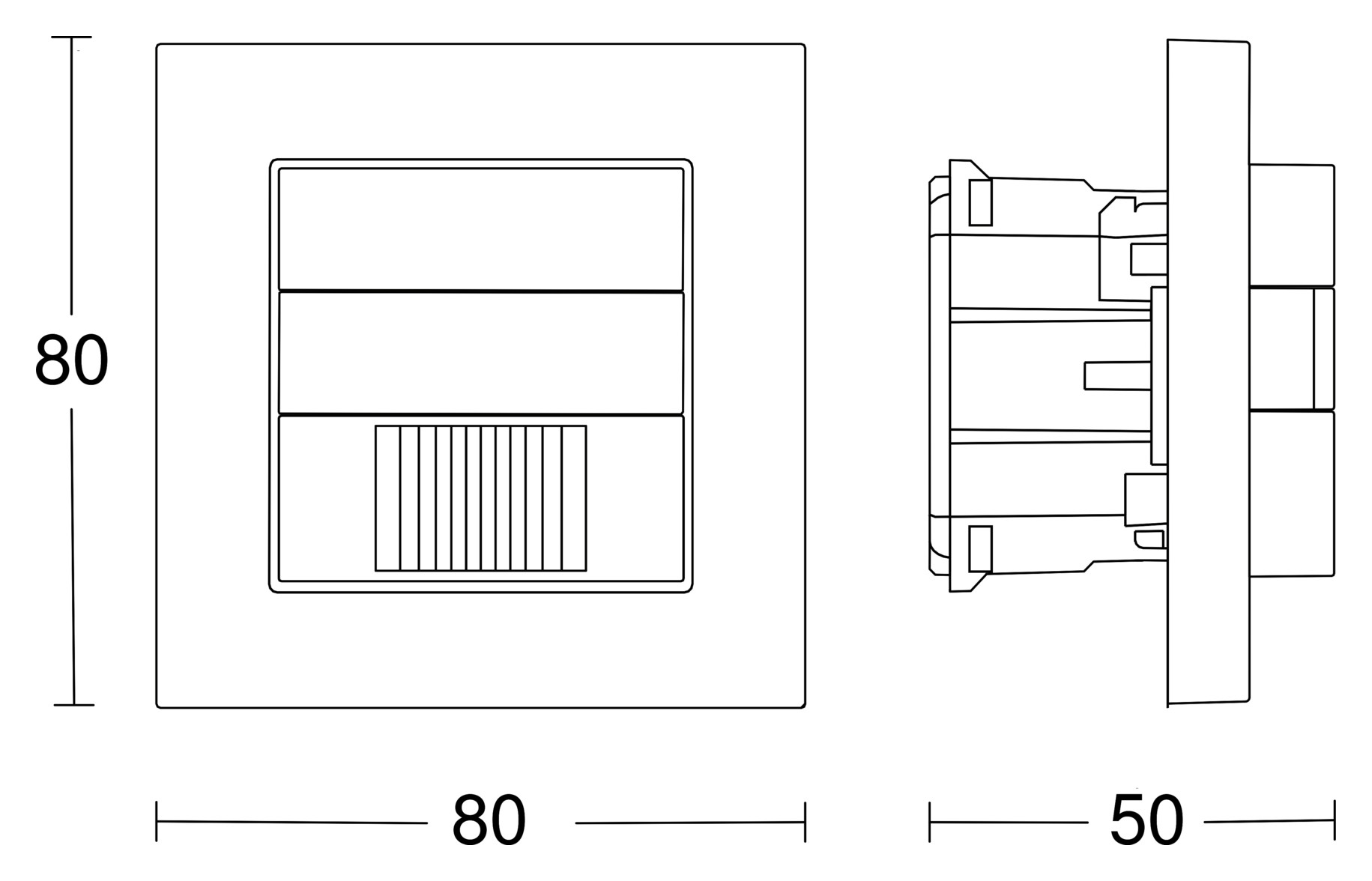 Steinel 029944 Präsenzmelder IR 180 COM1 WS