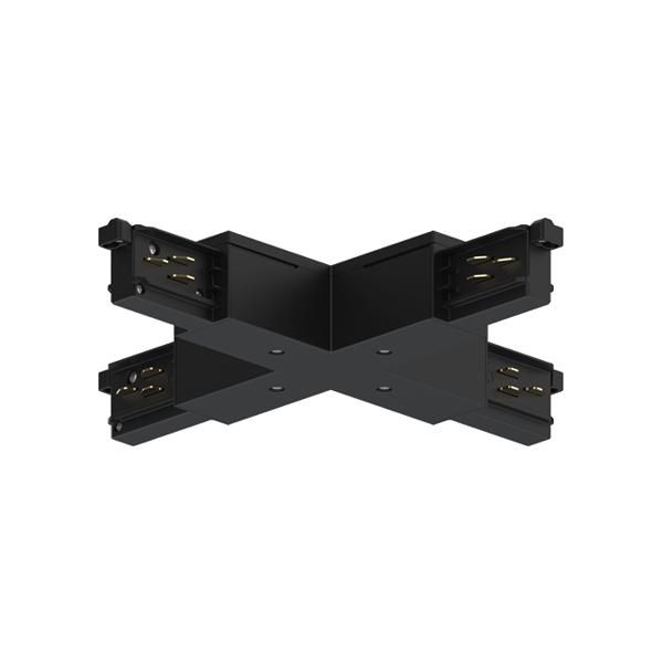 Brumberg 87130080 Kreuzverbinder zu 3-Phasen-Stromschiene ONETRACK DALI/schaltbar, 87161-87163, schwarz