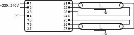 LEDVANCE QTFQ 2x80W EVG elektronisches Vorschaltgerät für T16-Leuchten