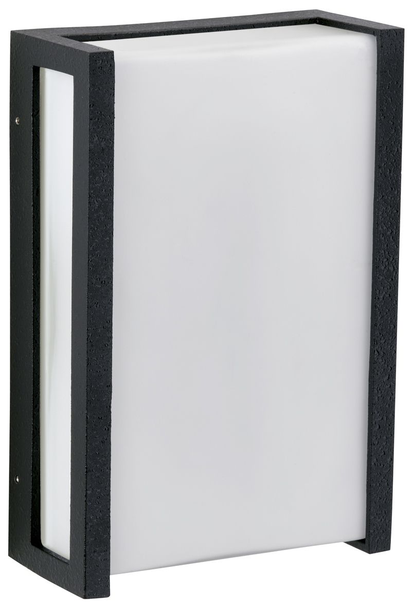 Albert 666400 Hausnummern-Wandleuchte, LED 10W, schwarz