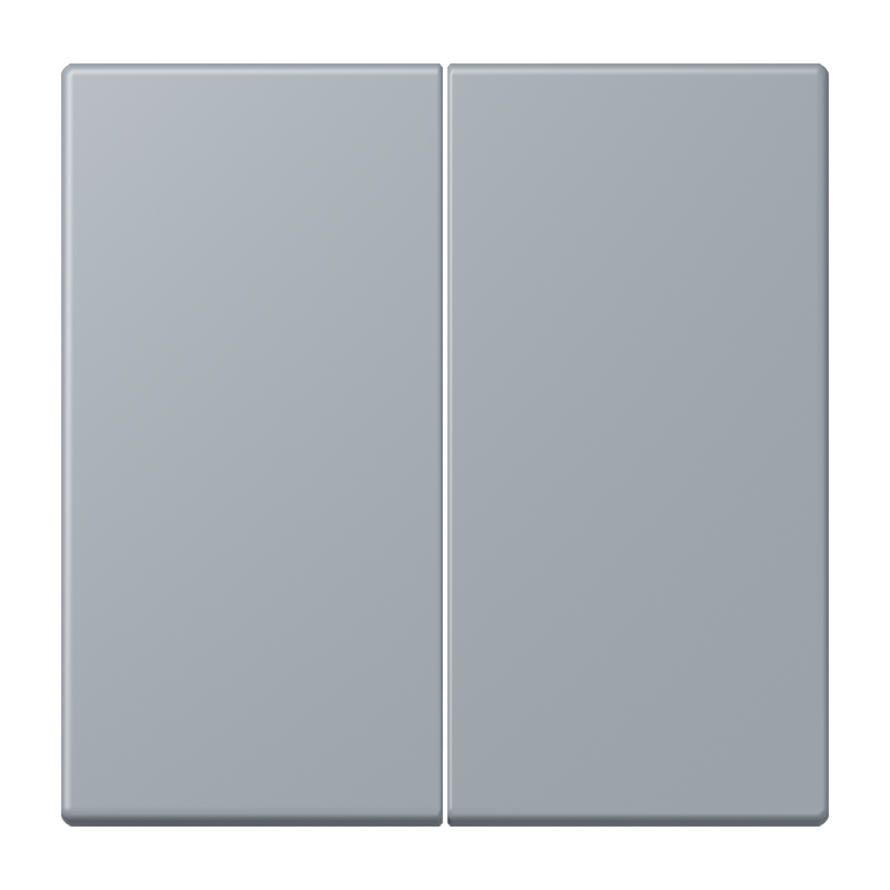 Jung LC995257 Wippe 2-fach, Les Couleurs® 4320O, gris clair 59