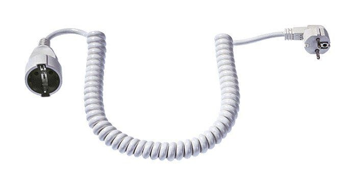 Bachmann 672.280 Wendelverlängerung YMHY-J 3G1,5qmm, 500mm/2.000mm