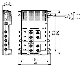 Kathrein VWS2500 Multischalter- Verteilnetzverstärker