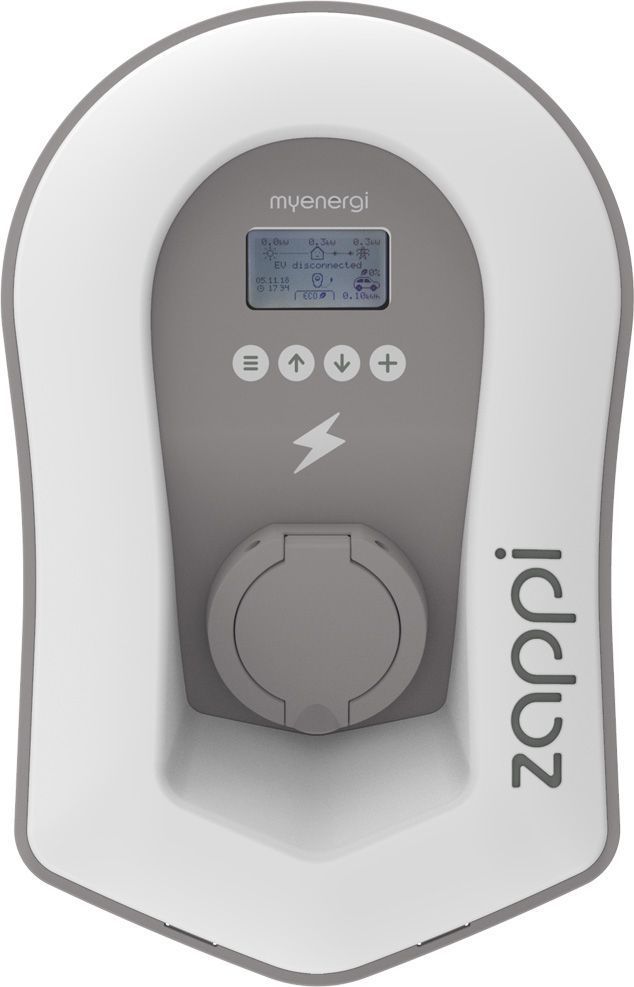 myenergi ZAPPI-2H22UW-T Wallbox 22 kW (3-phasig), WLAN, Typ-2-Steckdose, mit integriertem Hub