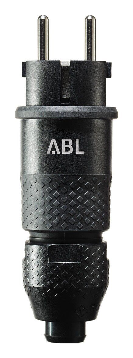 ABL-1529100 Schutzkontaktstecker 2K-Technologie, Schnellverschluss, IP54