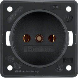 Berker Schutzkontakt-Steckdose ohne Schutzkontakt