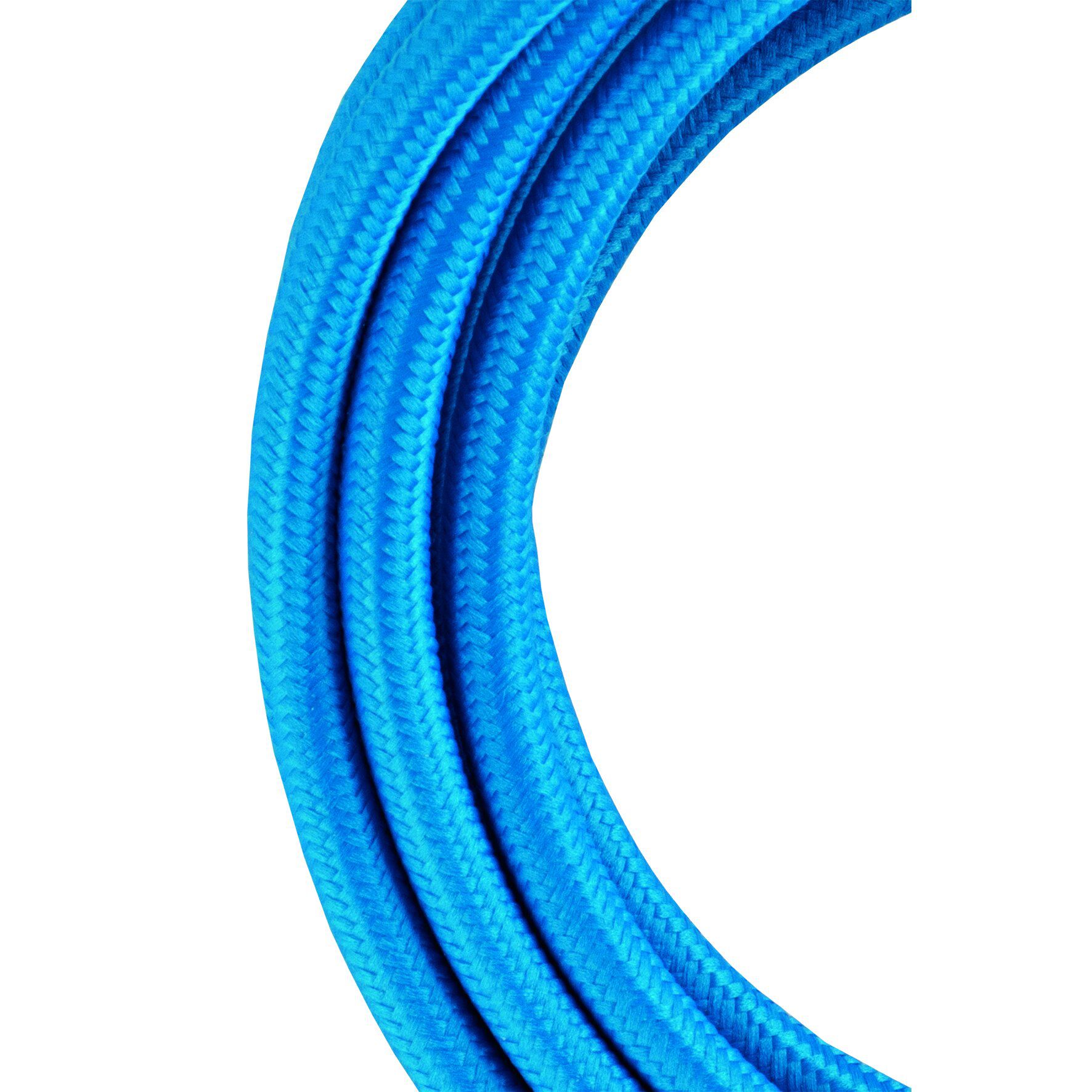 BAILEY 139681 Textilkabel 2x0,75mm², Länge 3m, blau