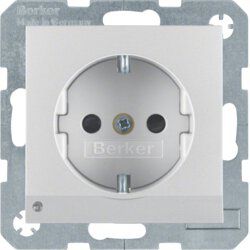 Berker 41091404 Schutzkontakt-Steckdose mit LED-Licht