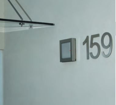 Albert 690925 Edelstahl-Hausnummer "5"