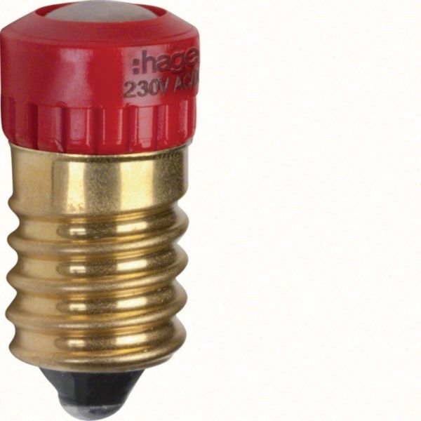 Hager WDA2728R LED-Lampe E14, Zubehör, rot