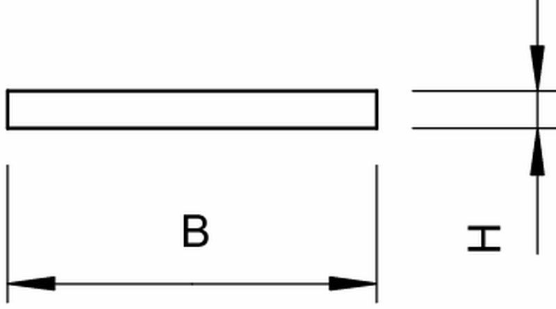 OBO Bettermann 5019347 Banderder Bandstahl 30x3,5mm 60m