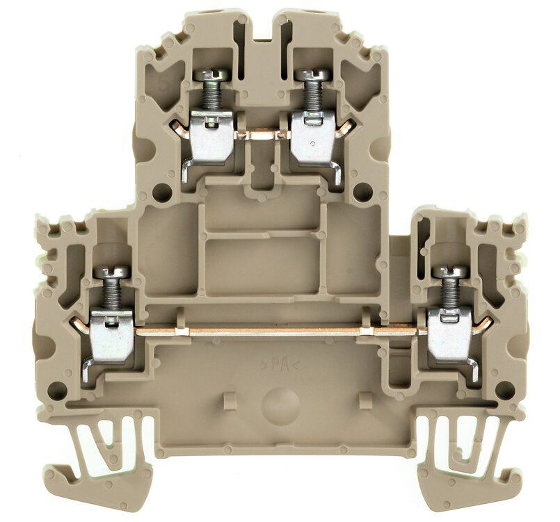 Weidmüller WDK2.5N Doppelstock-Reihenklemme 2,5mm², W-Reihe Kompakt