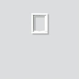 Siedle KR 611-1/1-0 DG Kombirahmen 1x1