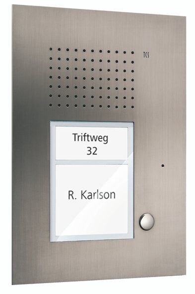 TCS PUK01/1-ES PUK Außenstation Sprechanlage Unterputz für 1 WE