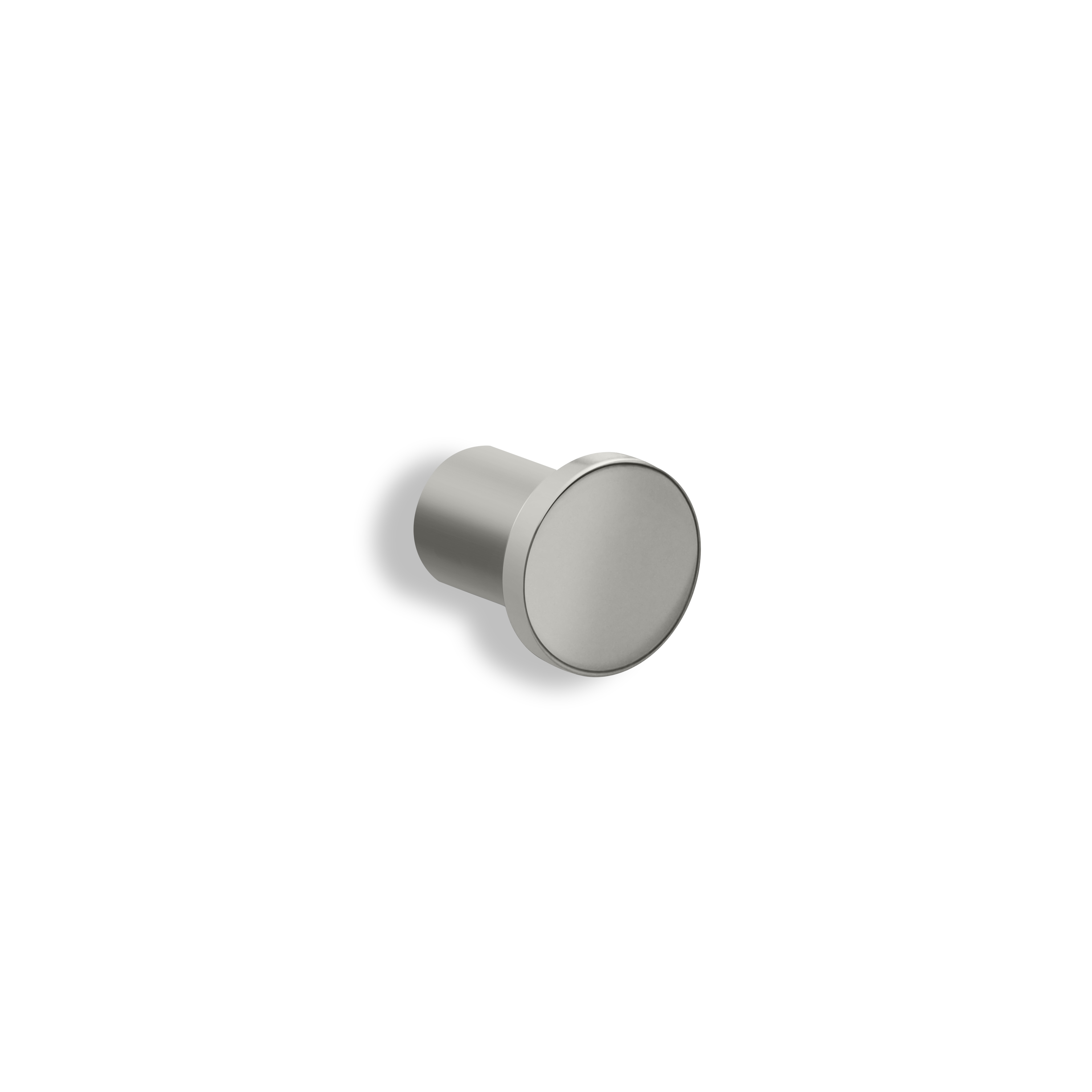 qles CRM6036 Click-Stick Halter-M 25mm, für Merten D-Life, Edelstahl, lackiert, runde Kappe