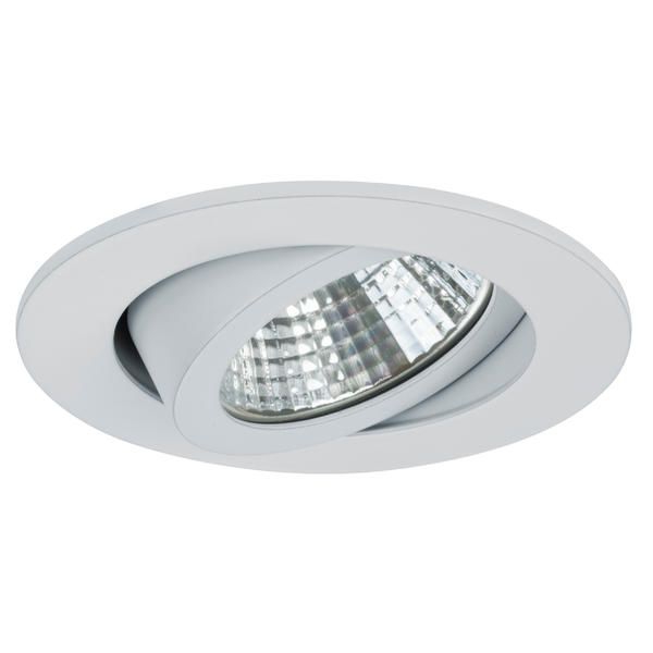 Brumberg 12361074 SEVEN-R LED-Einbaustrahler 350 mA, 7 W, 38°, 740 lm, 4.000 K, rund, schwenkbar, weiß matt