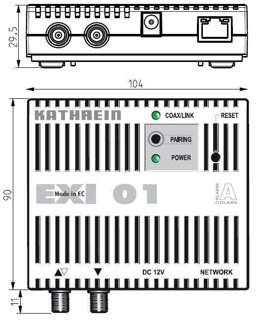 Kathrein EXI01 HF/IP Modem "K-LAN"