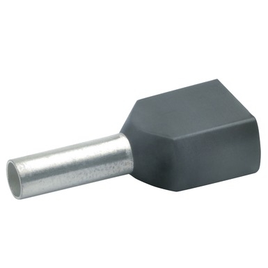 Klauke 872/8 Zwillingsaderendhülsen 2x1,5 mm², schwarz
