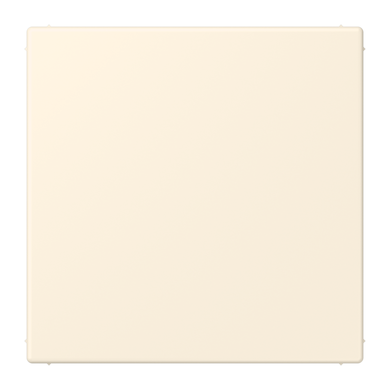Jung LC994B245 Blind-Abdeckung (gerastet), Les Couleurs® 4320B, blanc ivoire