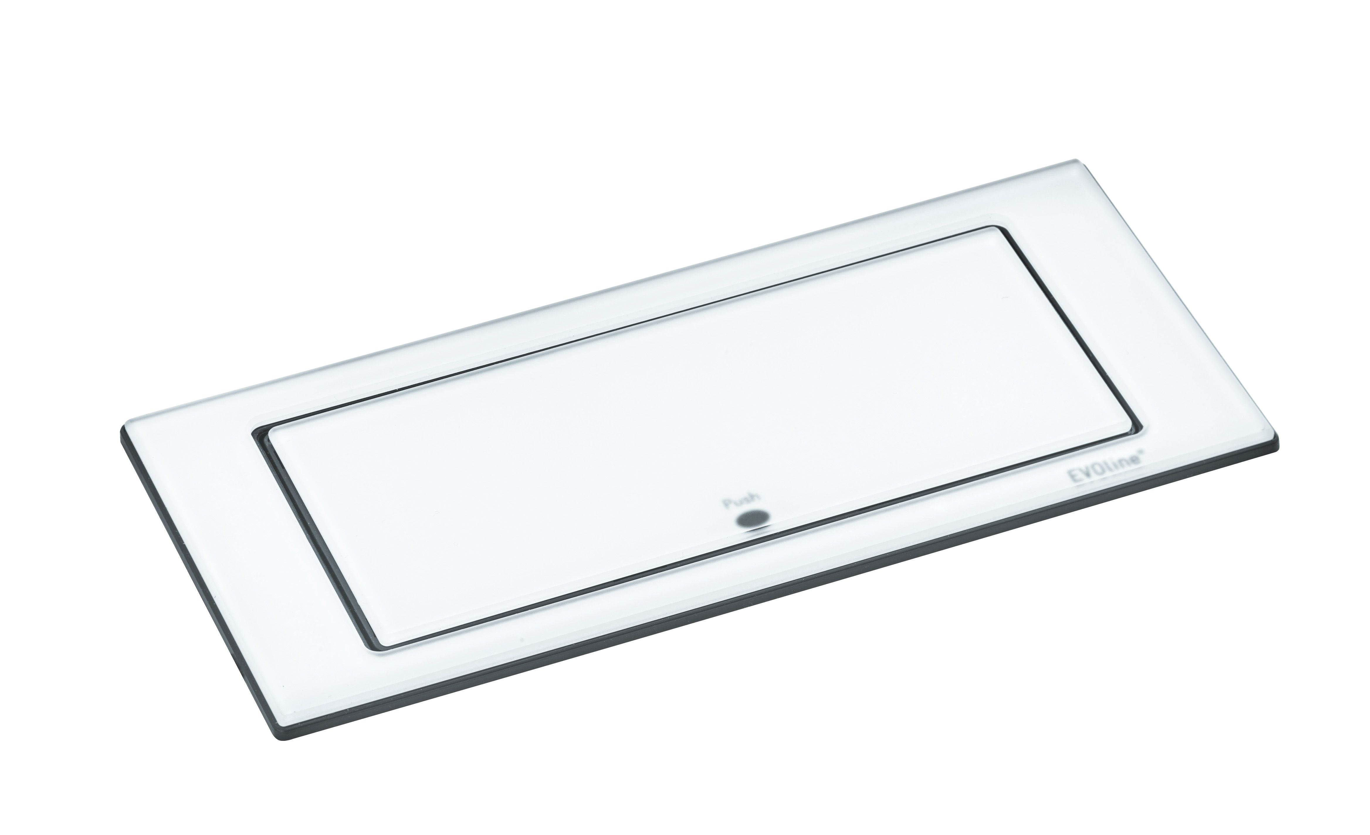 EVOline® 159271002000 Backflip Glas mit Standard-Stecker, für Einbau in Arbeitsplatten
