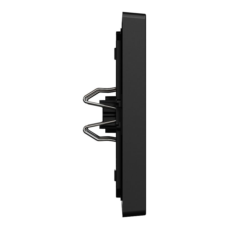 Merten MEG3350-0403 Wippe mit rechteckigem Symbolfenster, System M, schwarz matt