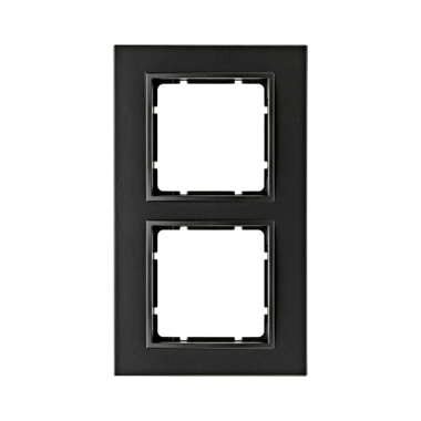 Berker 10126626 Rahmen 2-fach, B.7, anthrazit matt