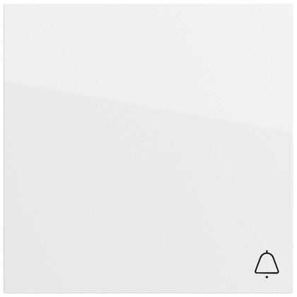 Gira 328670 Wippe Symbol "Klingel" , Flächenschalter, reinweiß glänzend