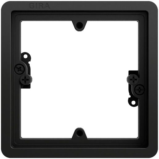 Gira 376800 Geräteträger 1-fach für Unterputz-Einbaudosen für den flachen Einbau, System 70