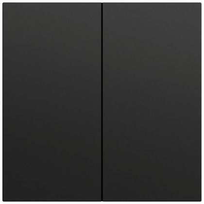 Gira 329574 Wippe 2-fach, System 70, schwarz matt (lackiert)