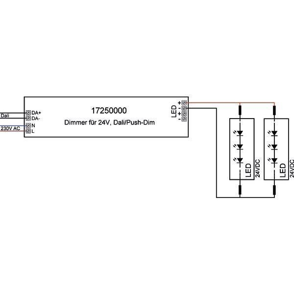 Brumberg 17250000 LED-Netzgerät 24 V DC, max. 45 W, DALI2 / Push, DT6