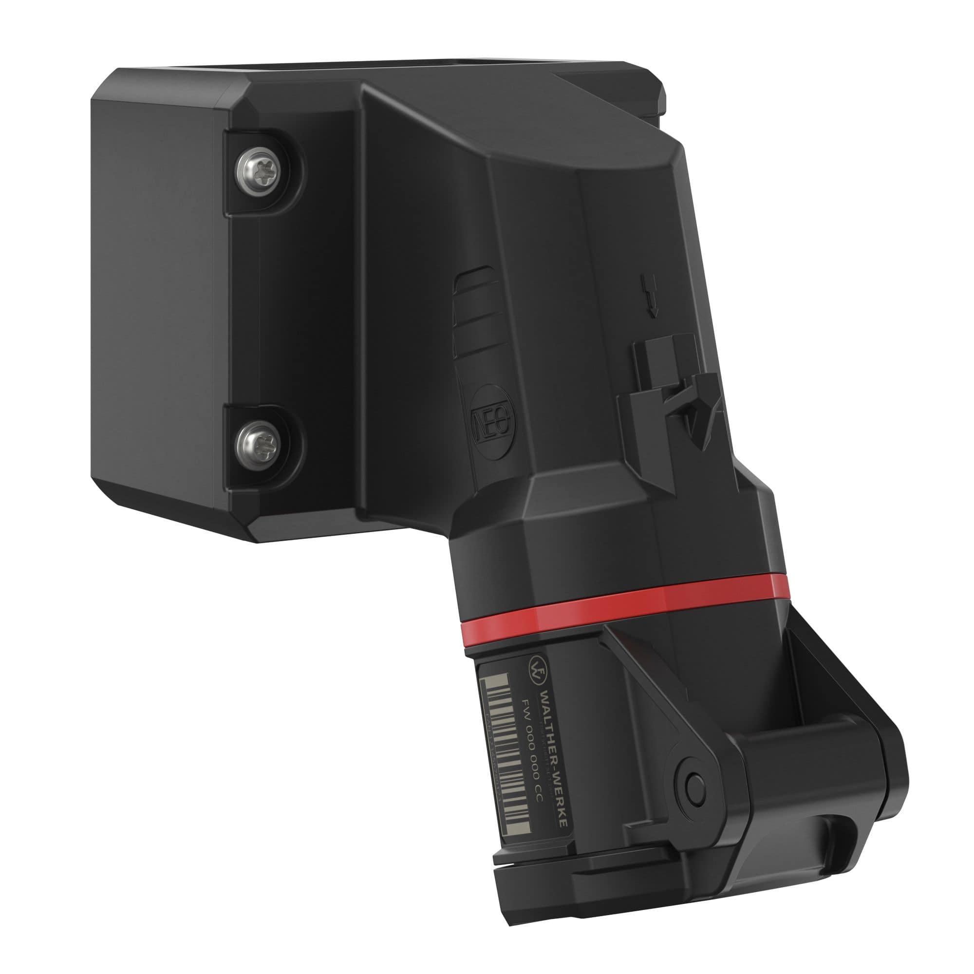 Walther Werke FW111309SK CEE NEO Wandsteckdose 16A 3P 9h IP54 mit Schraubtechnik und drehbarem Boden