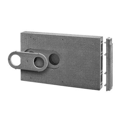 Helios KWL 70 LE-RP Rohbaupaket Laibung mit Laibungskanal für KWL EC 70