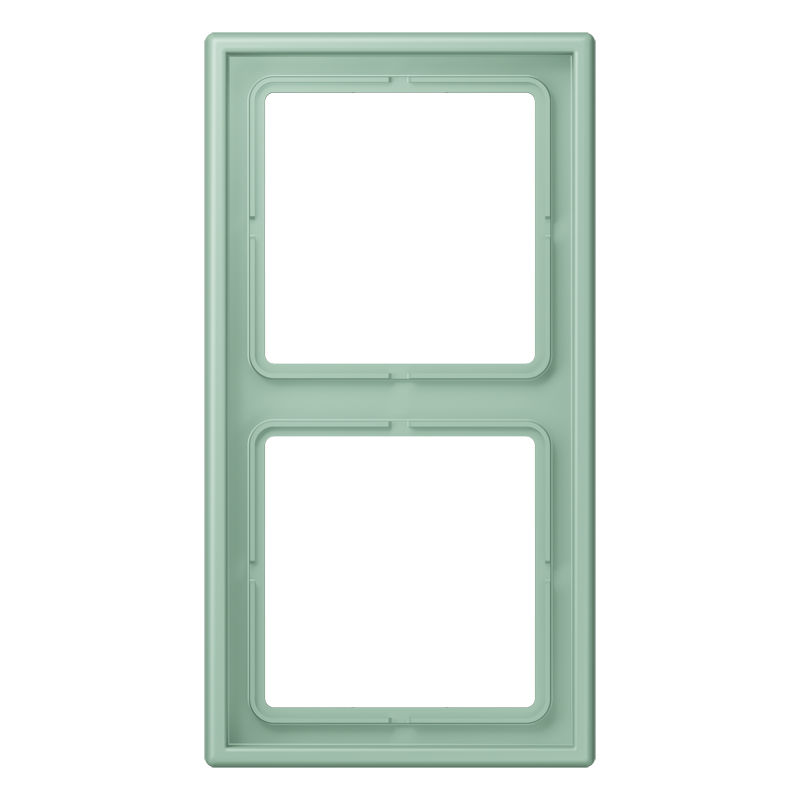 Jung LC982217 Rahmen 2-fach, Les Couleurs® 32041, vert anglais clair