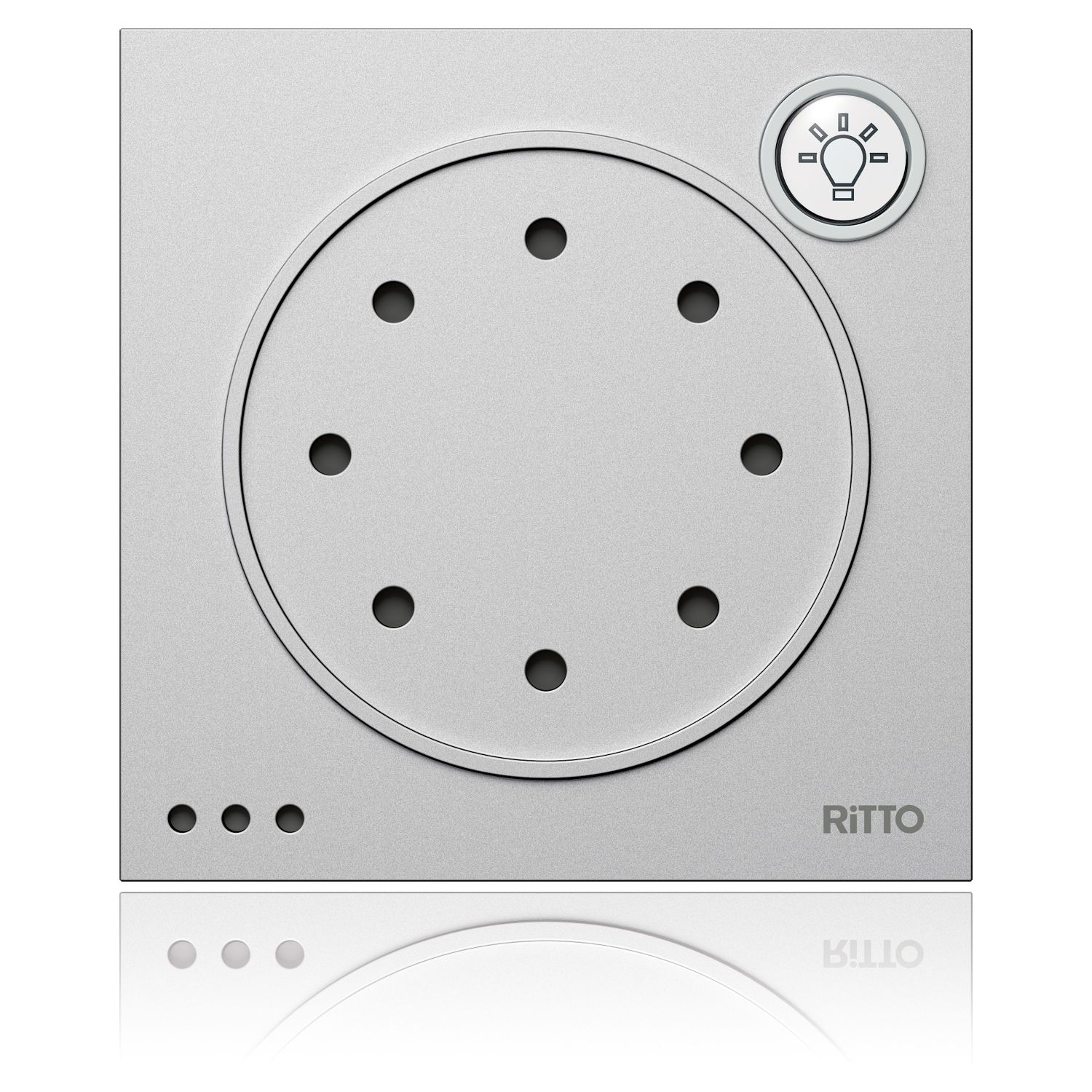 Ritto 1876020 Portier Türsprechmodul mit Lichttaste
