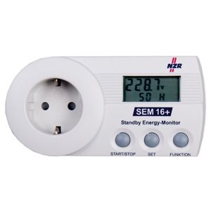 NZR SEM 16+ Standby-Energy-Monitor, Energieverbrauchszähler