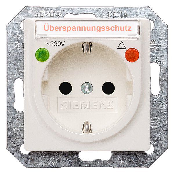 Siemens 5UB1564 Schutzkontakt-Steckdose Überspannungsschutz