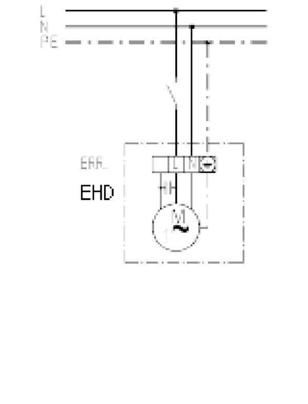 Maico EHD 15 Radial-Dachventilator, 82W