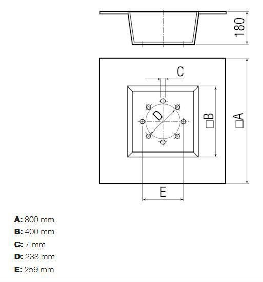 Maico SZ 22 Für eine strömungstechnisch günstige und montagefreundliche Verbindung zwischen Sockelschalldämpfer SD 22 und Lüftungsleitungen, für den Einbau in Flachdächer