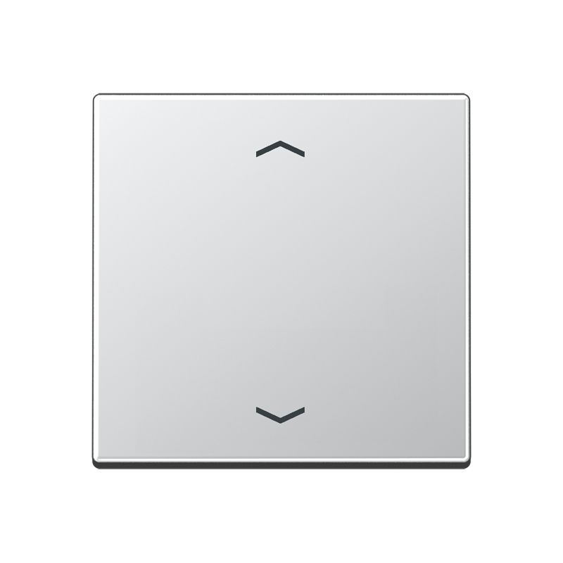Jung A101PAL Wippe, mit Pfeilsymbolen für Taster 1-fach, Duroplast lackiert, F10, Serie A, aluminium