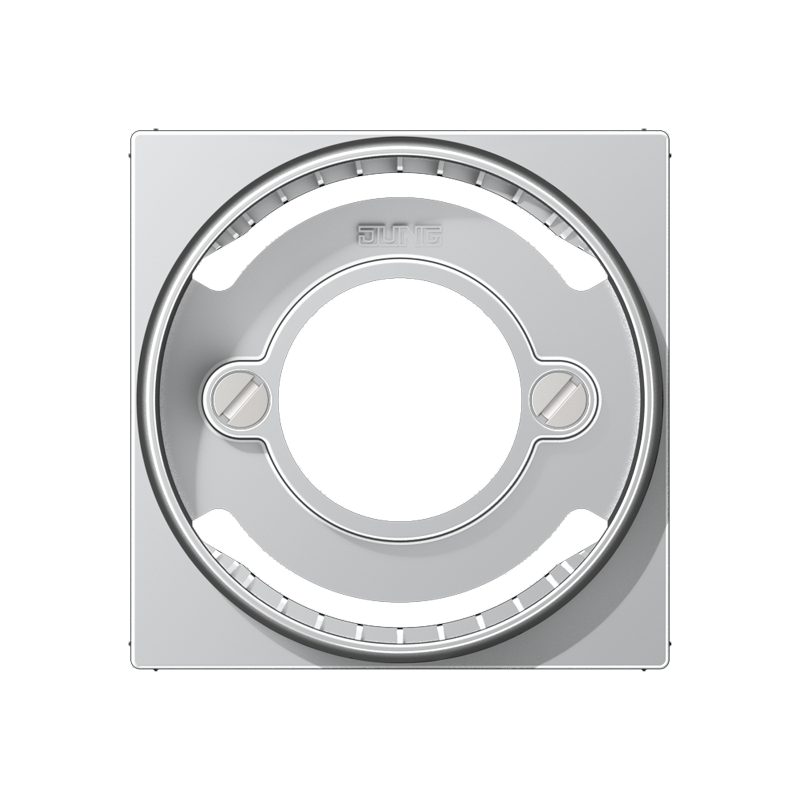 Jung A537BFPLAL Abdeckung für Lichtsignale 1-fach, Thermoplast lackiert, Serie AS/A, aluminium