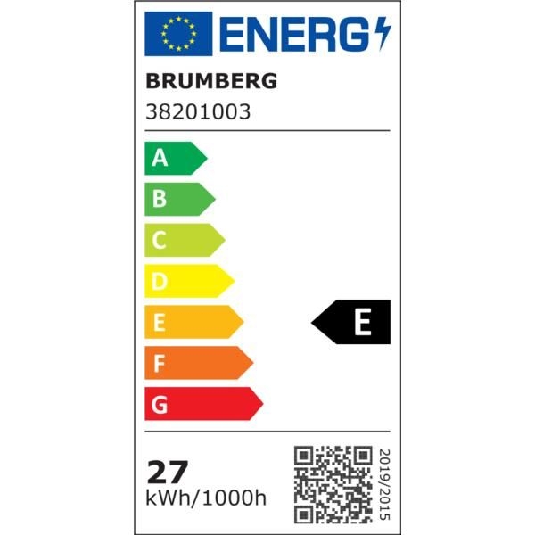 Brumberg 38201003 QUALITYFLEX ONE LED-Flexplatine, 5 m, 4,8 W / m, 24 V DC, 3.000 K, IP00, CRI > 80