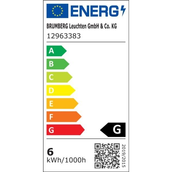 Brumberg 12963383 LED-Reflektoreinsatz 350 mA, 6 W, 38°, 1800 K - 3.000 K, CRI>90, dim2warm, Höhe 32 mm