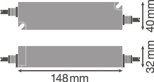 Ledvance LED-Treiber Perf. für Konstantspann. 24V/30W, IP66, nicht dimmbar
