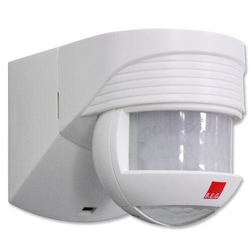 B.E.G. 91001 LC-Click-N 140 Bewegungsmelder 140° Wandmontage, IP54, 12m, weiß matt