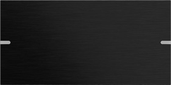 Gira 8332126 Wippe Tastsensensor 4.95 2-fach, Aluminium, schwarz (eloxiert)